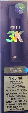 Double grape STLTH 3K 3000puff  20mg6ml
