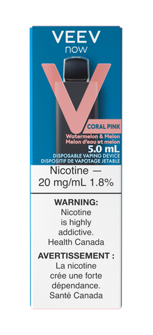 [s] Coral Pink (Watermelon & Melon) VEEV Now 1x5.0 ml  20mg Sale