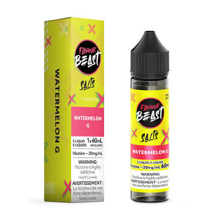 Watermelon G Flavour Beast 2mg 60 ml e-liquid vapewholesaler.ca Watermelon G Flavour Beast 2mg 60 ml e-liquid vapewholesaler.ca