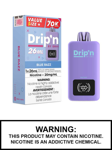 [S] Blue Razz Drip'n 70K 20mg/ml 26ml