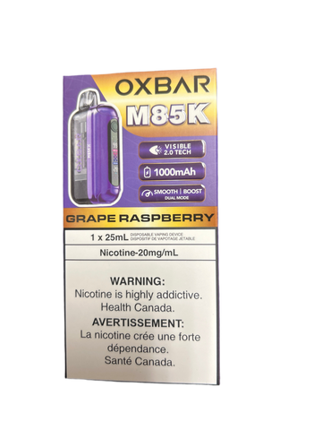[O] Grape Raspberry Oxbar M85K 20mg 25mI