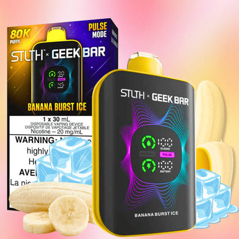 [O] Banana Burst Ice STLTHXGeekbar 80kO 20mg 30ml