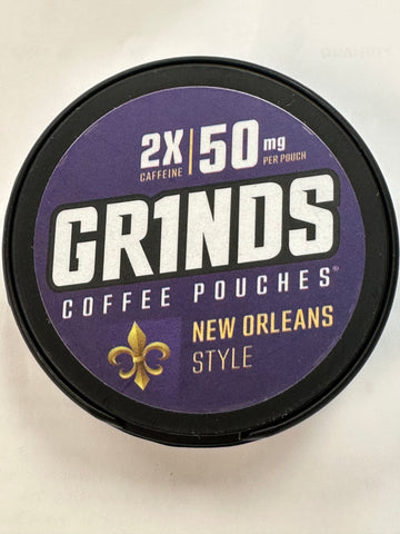 New Orleans Coffee pouches 50mg GRINDS