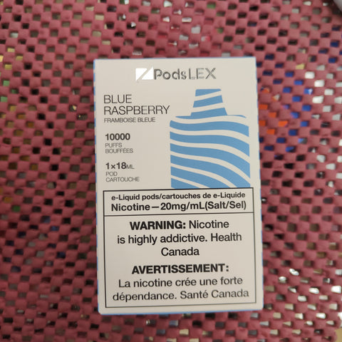 Blue Raspberry ZpodLEX 10000 puffs