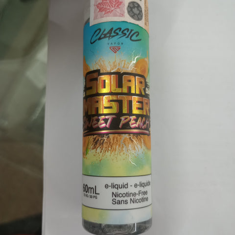 [S] Solar Master Sweet peach 0mg 60 ml