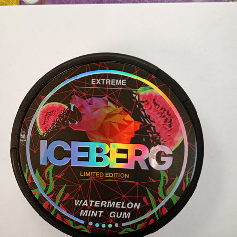Watermelon Mint Gum Iceberg Extreme IB35mg 10/roll