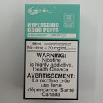 [s] Cranberry Lemon Ice Genie Hypersonic 6300 Puffs 15 ml*20mg/ml Sale5