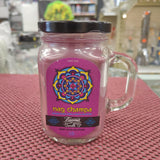 0016 Nag Champa Candle 12 oz Glass mason