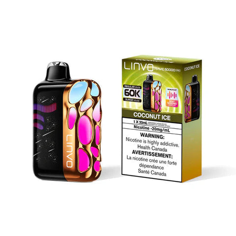[O] Coconut Ice Linvo 60kO Pro 20mg 20ml sale 8