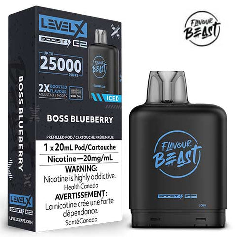 [O] Boss Blueberry LevelX 25KO (Without Battery)