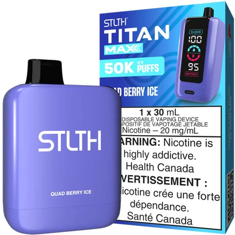 [S] Quad Berry Ice STLTH Titan 50k 20mg 30ml