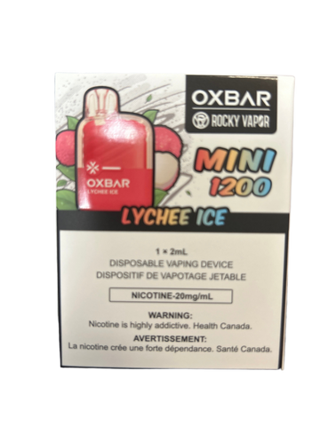 [O] Lychee ice OXBAR Mini 1.2kO 20mg 2ml