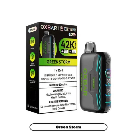 [O] Green Storm Oxbar 42KO 20mg 20mI