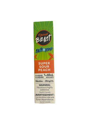 [s] Super sour peach Iced 20mg/60ml FlavourBeast