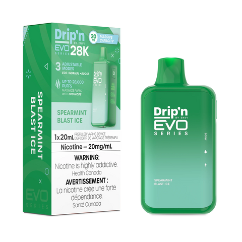 Spearmint Blast Ice Drip'nEvo 28K 20mg/ml 20ml sale 8