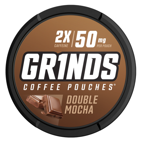 Double Mocha Coffee pouches 50mg GRINDS