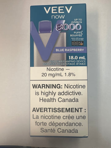 [O] Blue Raspberry VEEV Now 8KO 18ml  20mg sale 8