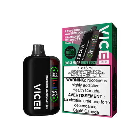 Raspberry watermelon ice Boost Mode Vice 9000 20mg 16ml