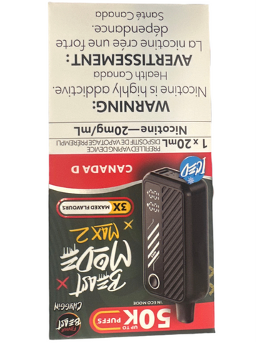 [O] Canada  D flavour beast max2 50k 20mg/20ml