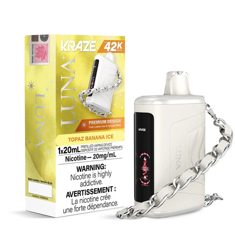 [O] Topaz Banana Ice Kraze Luna 42K 20mg 1*20ml sale