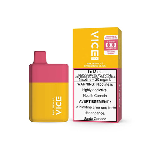 Pink Lemon ice Vice 6000 20mg 13ml sale 8