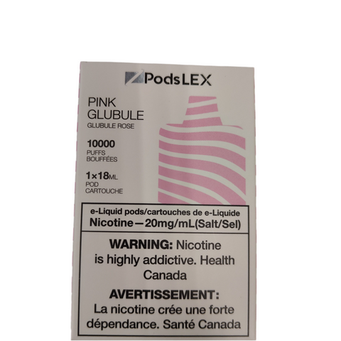 Pink Glubule ZpodLEX 10000 puffs