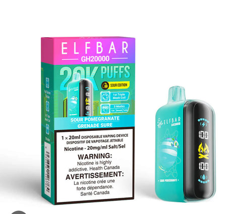 Sour pomegranate Elfbar 20k Sunit Edition 20mg 1x20ml sale 8
