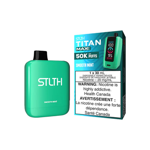 [S] Smooth Mint STLTH Titan 50k 20mg 30ml