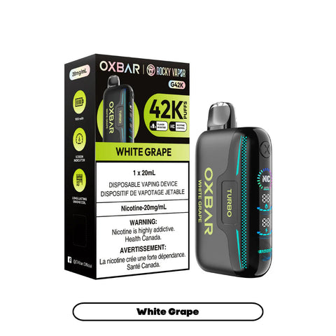 [s] White Grape Oxbar 42K 20mg 20mI sale 6