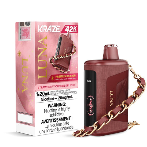 [O] Strawberry Cheese Delight Kraze Luna 42K 20mg 1*20ml