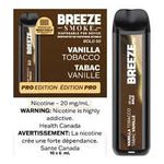 Vani Tabacco Breeze Synthetic 50 2000 20mg 6ml sale 6