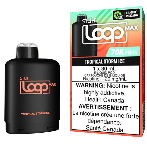 [O] Tropical Storm ice STLTH Loop Max POD 70KO 20mg 30ml