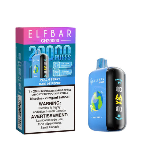 Peach Berry Elfbar 20k Sunit Edition 20mg 1x20ml