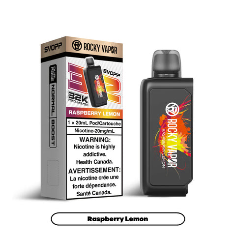 [S] Raspberry Lemon Sale7 Rocky Vapor OXBAR 32K [Prefilled Pods](without batter)