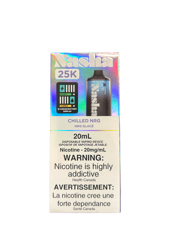 [O] Chilled Nrg 1x20ml 25k Nasha 20mg/mL