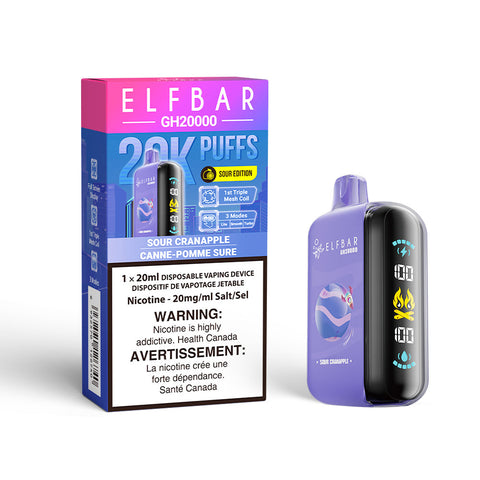 [s] Sour Cranapple Elfbar 20k Sunit Edition 20mg 1x20ml sale 8