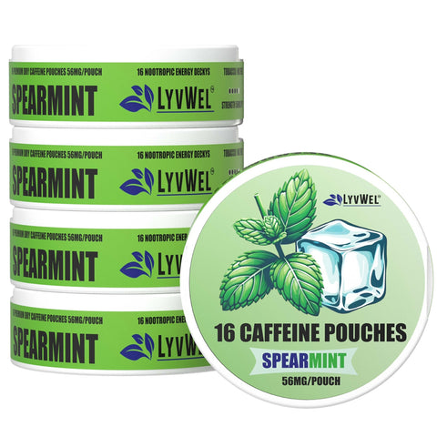 Spearmint Coffee pouches 72mg LYVWEL