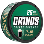 Irish Cream Coffee pouches 25mg GRINDS