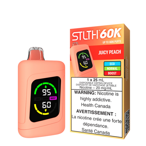 [S] Juicy Peach STLTH 60k 20mg25ml