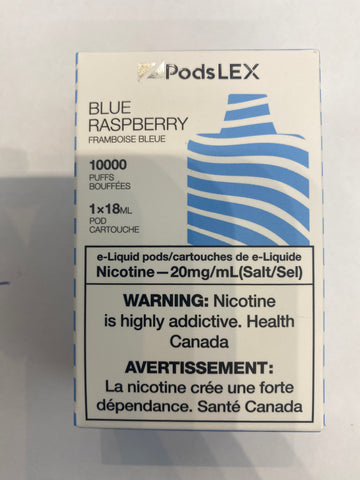 Blue raspberry (battery included) ZpodLEX 10000 puffs