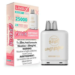 [S] Birthday Confetti LevelX Boost 25K (Without Battery)