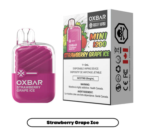 [O] Raspberry Grape Lemon OXBAR Mini 1.2k 20mg 2ml