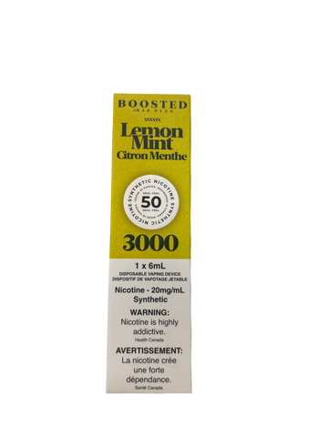 [s] Lemon Mint Boosted 3000 20/50mg 1*6ml