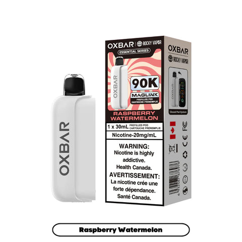 [S] Raspberry Watermelon Oxbar Prefill Pod 90k 20mg 30mI