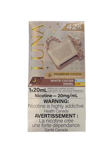 [O] White cocoa swirl Kraze Luna 42K 20mg 1*20ml