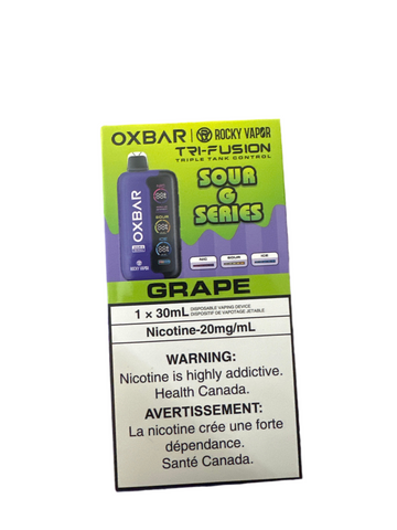 [O] GRAPE Oxbar Tri Fusion SOUR G SERIES 45KO 20mg 30mI