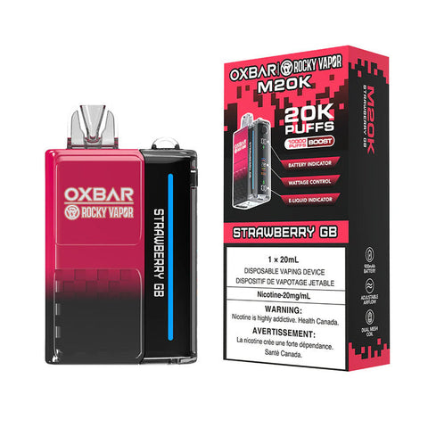 [O] Strawberry GB Oxbar 20K 20mg 20mI Sale