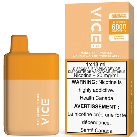 Mango Coconut ice Vice 6000 20mg 13ml sale 7