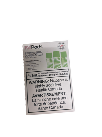 [O] Strawberry Watermelon Zpod 3/pk blend 20mg sale7