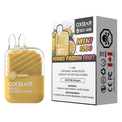 [O] Mango Passion Fruit OXBAR Mini 1.2k 20mg 2ml